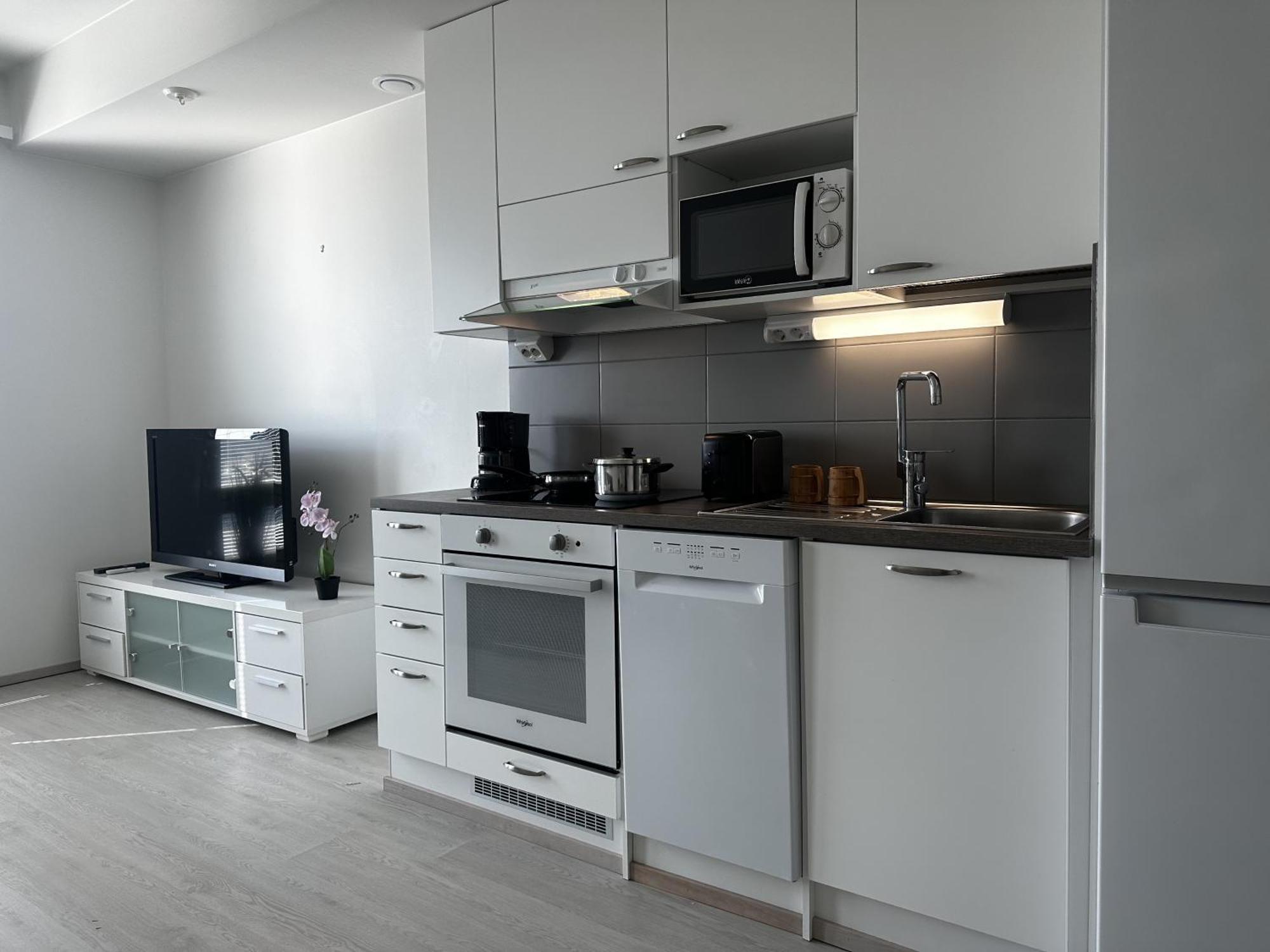 Bright And Cozy Studio Apartment Rovaniemi Exterior foto